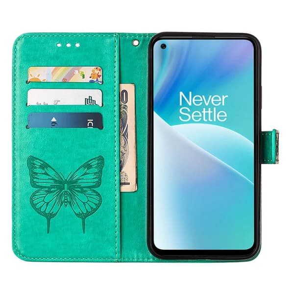 SKALO OnePlus Nord 2T 5G Mandala Flip Cover - Turkis