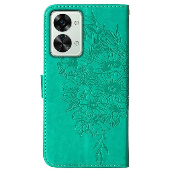 SKALO OnePlus Nord 2T 5G Mandala Flip Cover - Turkis
