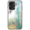 Miniatyrbillede 1 af 11: SKALO OnePlus Nord 2T 5G Marmor hærdet glas TPU Cover - #1