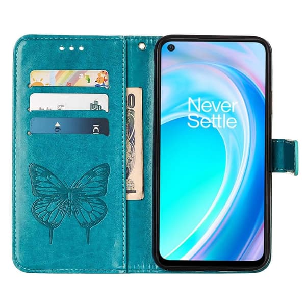 SKALO OnePlus Nord CE 2 Lite 5G Mandala Flip Cover - Blå