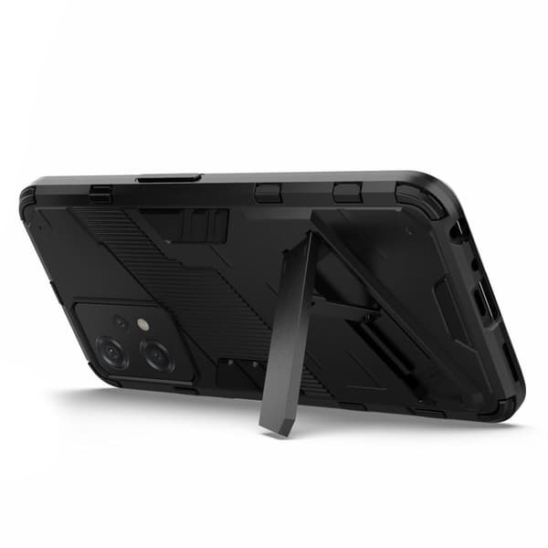 SKALO OnePlus Nord CE 2 Lite 5G Hybrid BIBERCAS Suojakuori - Musta