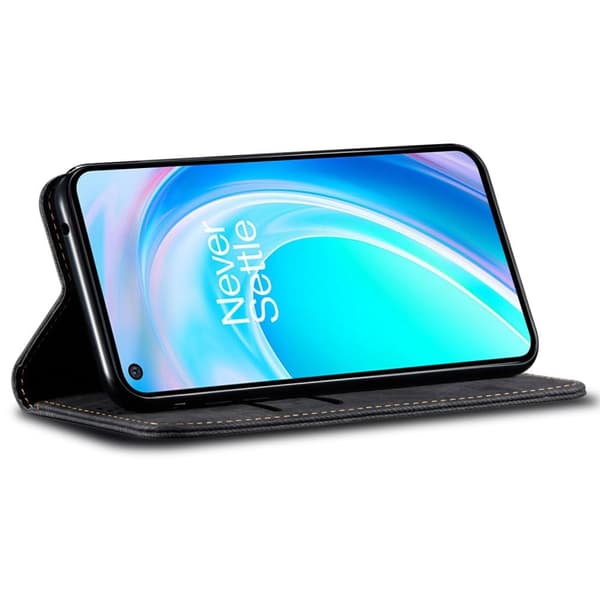 SKALO OnePlus Nord CE 2 Lite 5G Jeans Flip Cover - Sort