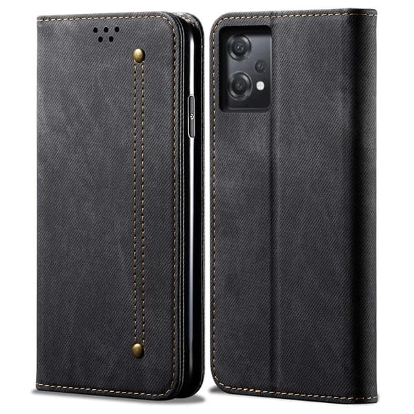 SKALO OnePlus Nord CE 2 Lite 5G Jeans Flip Cover - Sort