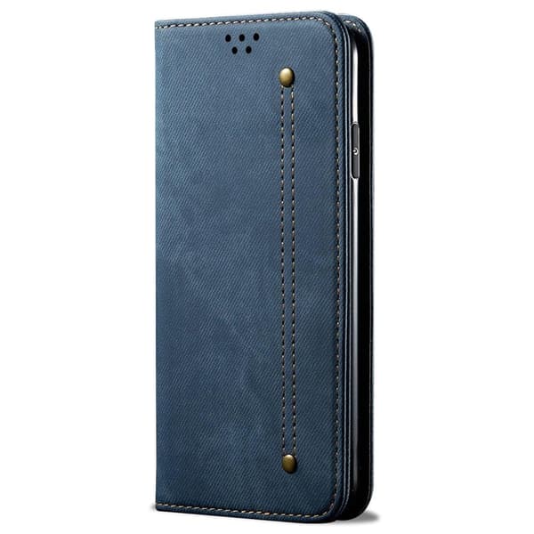 SKALO OnePlus Nord CE 2 Lite 5G Jeans Plånboksfodral - Blå