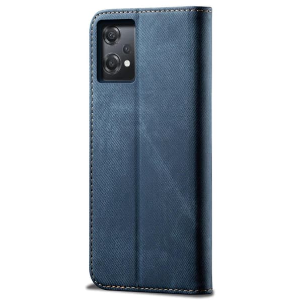 SKALO OnePlus Nord CE 2 Lite 5G Jeans Plånboksfodral - Blå