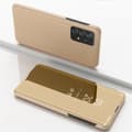 Pikkukuva 1 / 8: SKALO Samsung A53 5G Clear View Lompakkokotelo - Kulta
