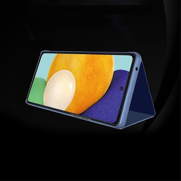 SKALO Samsung A33 5G Clear View Spegel fodral - Roséguld