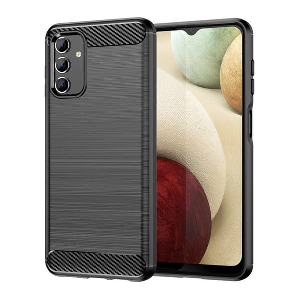 SKALO Samsung A13 4G Armor Carbon Stöttåligt TPU-skal