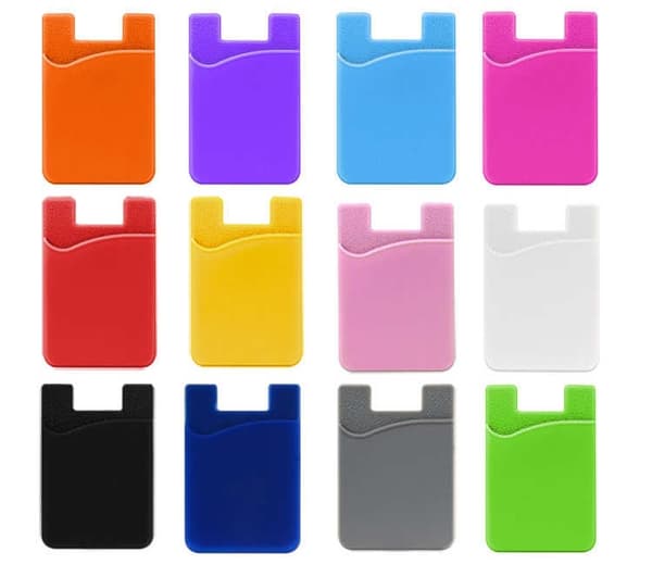Smartphone Korthållare - Självhäftande Silikon