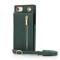 Miniatyrbillede 1 af 5: Zipper halskæde etui Apple iPhone SE 2022 - Grøn