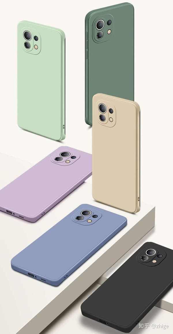 Xiaomi Mi 11 - Silikon Skal Mikrofiber