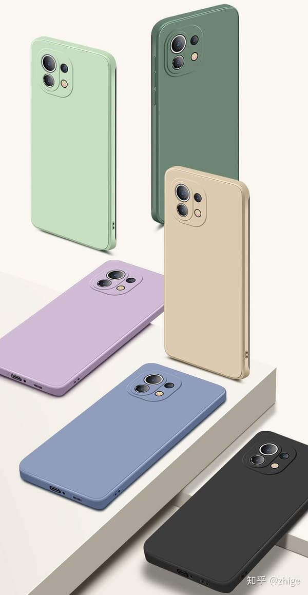 Xiaomi Mi 11 Lite - Silicone Case Microfiber