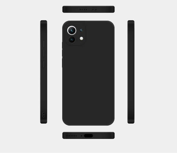 Xiaomi Mi 11 Lite - Silikon Skal Mikrofiber