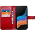 Miniatyrbillede 1 af 3: Wallet cover 3-kort Samsung Galaxy Xcover 6 Pro - Rød