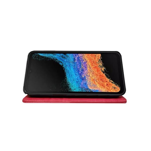 Lompakkokotelo 3-kortti Samsung Galaxy Xcover 6 Pro - Vaaleanpunainen
