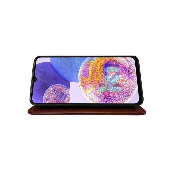 Mobilplånbok 3-kort Samsung Galaxy A23 5G - Brun