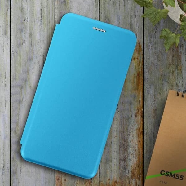Smartphonefodral 4,8 till 5,3'' Korthållarefodral Skjutfunktion - ljusblå XL Blå