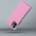Miniatyrbild 4 av 4: iPhone 11 Pro Max Fodral - AVIZAR - Folio Etui - Rosa - Hårdt Cover - Heltäckande Skydd