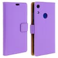 Miniatyrbild 1 av 4: Honor 8A Flip Cover Korthållare Funktion Videostöd lila lila Lila
