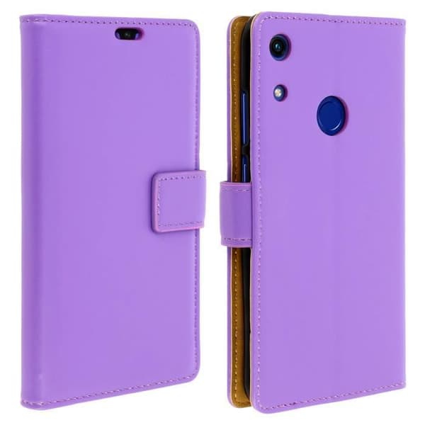 Honor 8A Flip Cover Korthållare Funktion Videostöd lila lila Lila