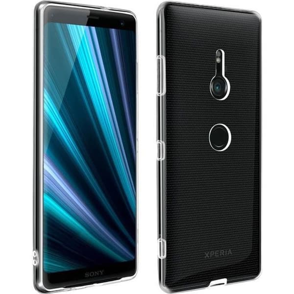 Coque - Sony - Xperia XZ3 - Mjukt Silikon - Ultra-tunn - Transparent Vit