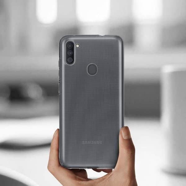 Skyddsfodral och skyddsfilm - AVIZAR - Galaxy A11 - Hård - Härdat glas 9H - Stötresistent