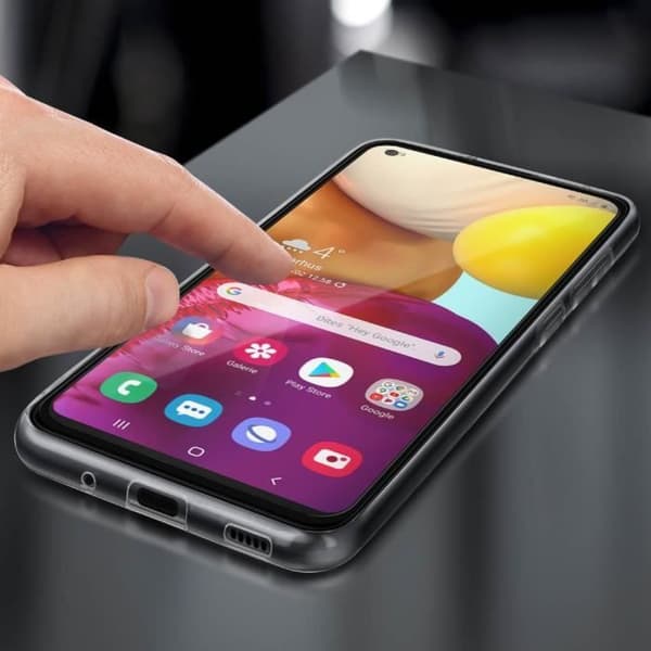Skyddsfodral och skyddsfilm - AVIZAR - Galaxy A11 - Hård - Härdat glas 9H - Stötresistent