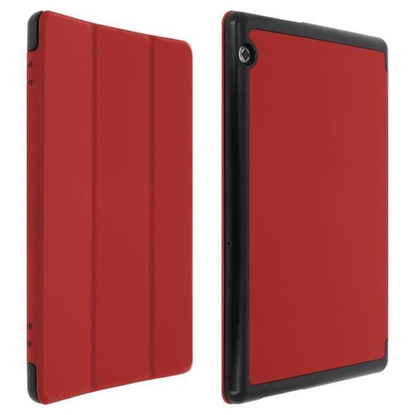 Housse - AVIZAR - Mediapad T5 10.0 - Fickfodral Folio - Video Stöd - Soft Touch Skydd