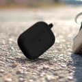 Miniatyrbild 3 av 4: Coque AirPods Pro - Flexibel - Svart - Repellerande - Spårfria - Inkluderad karabinlås