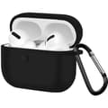 Miniatyrbild 1 av 4: Coque AirPods Pro - Flexibel - Svart - Repellerande - Spårfria - Inkluderad karabinlås