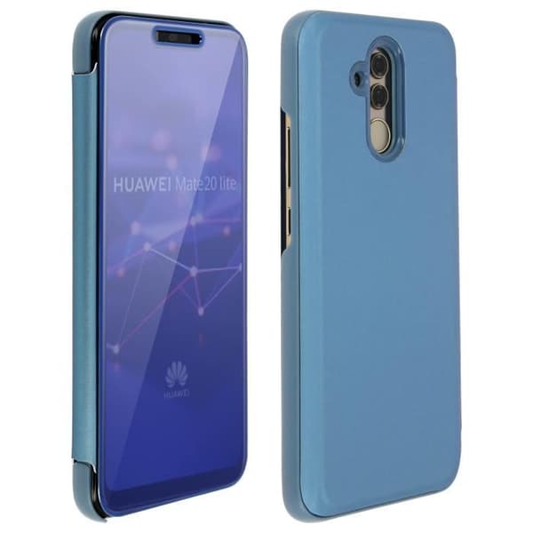 Hylsa - Huawei - Mate 20 lite - Ultrafina - Genomskinlig lock - Nattblå