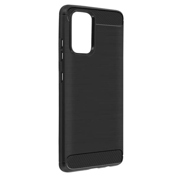 Coque - Akashi - Galaxy A32 - Silikon gel - Børstet effekt - Karbonfinish