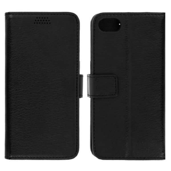 Flip Wallet Fodral för iPhone 7 och iPhone 8 - Svart
