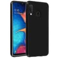 Miniatyrbild 2 av 4: Coque - AVIZAR - Samsung Galaxy A20e - Silikon - Ultra-tunn - Svart
