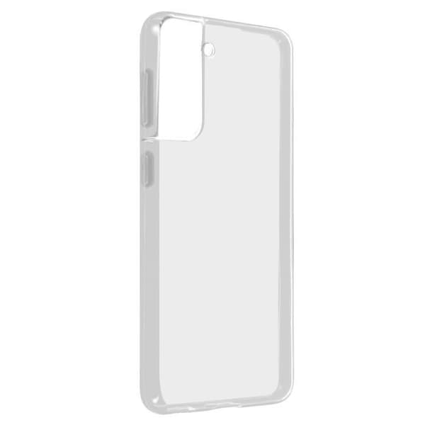 Fodral - AKASHI - Samsung Galaxy S21 Plus - Silikongel - Tunt och lätt - Genomskinlig Vit