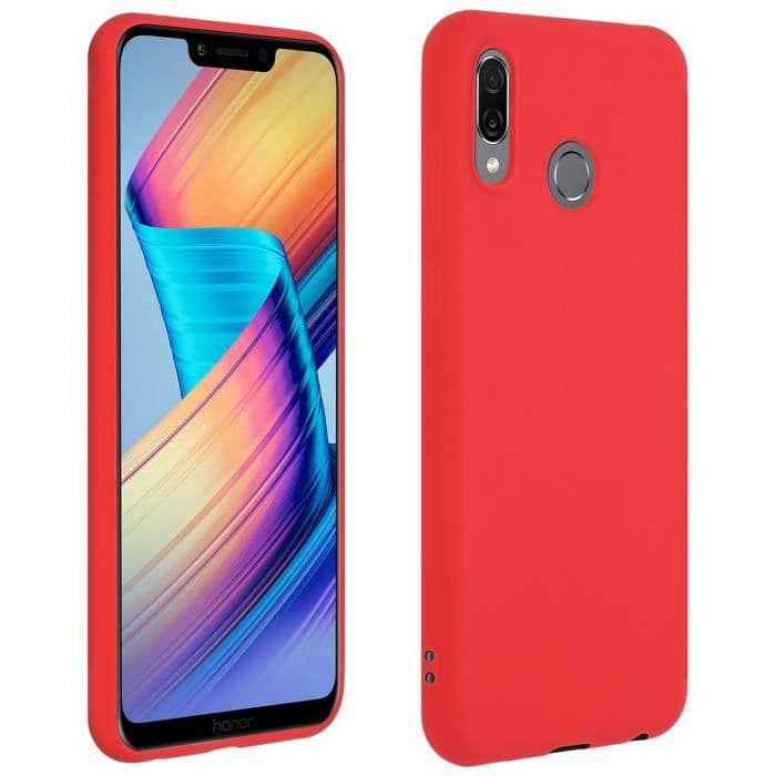Fodral Honor Spelskydd rygg och kontur Soft Touch Silikon Soft Gel Röd