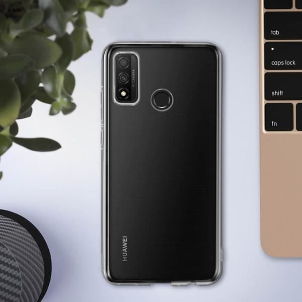 Skydd - Huawei - P smart 2020 - Silikon Gel - Ultra-tunn - Transparent Vit