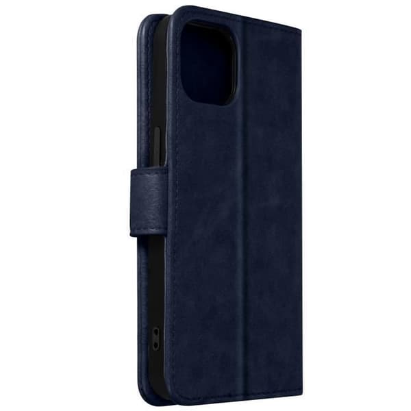 Hus - Apple - iPhone 13 Mini - Fodral med flip - Videostöd - Mörkblå