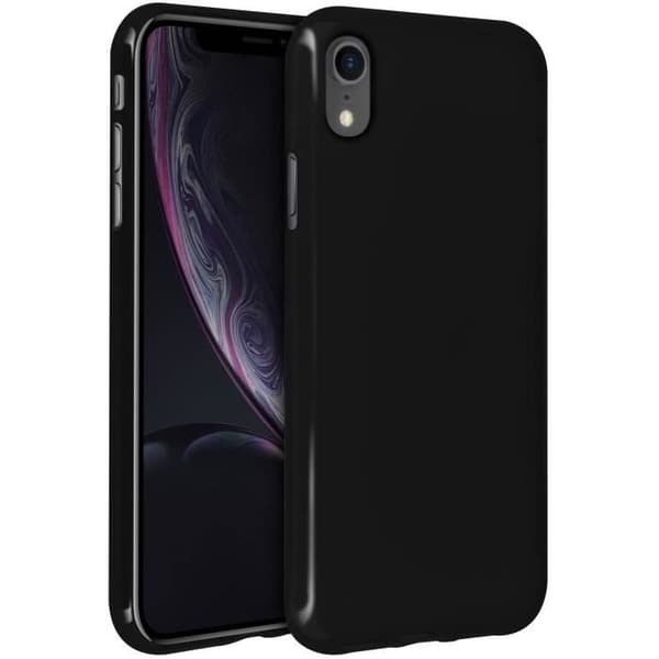 Telefonfodral - Apple - iPhone XR - Mjuk silikongel - Matt effekt - Glänsande kanter