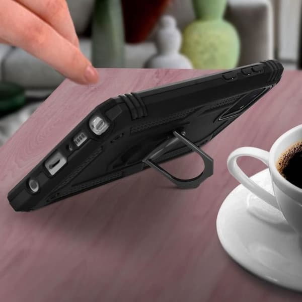 Coque - AVIZAR - Samsung Galaxy Note 10 Lite - Antichock - Bi-material - Videostöd