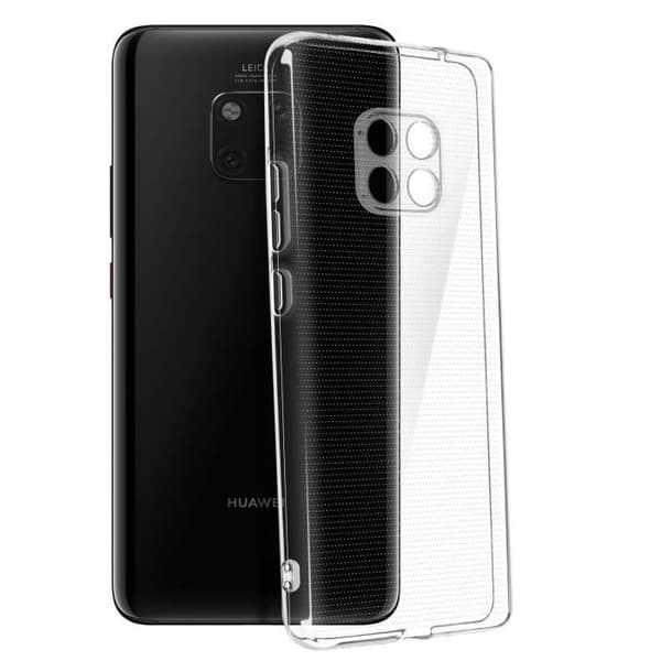 Coque - Huawei - Mate 20 Pro - Mjuk silikon - Ultra-tunn - Transparent vit