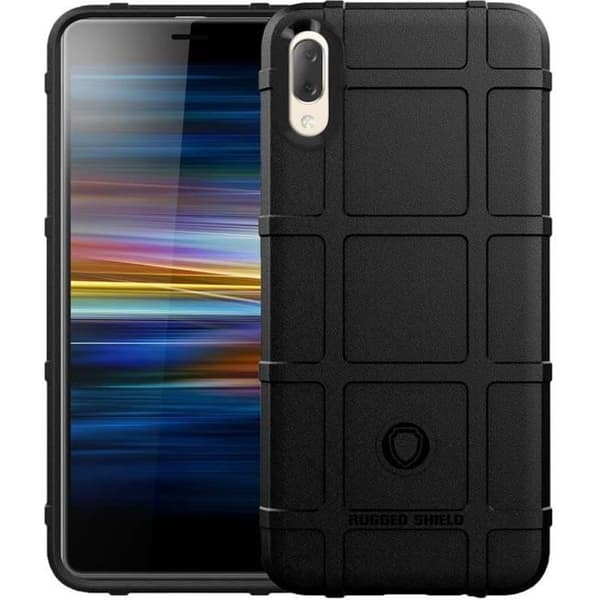 Coque - Sony - Xperia L3 - Förstärkt skydd - Robust silikon - Texturerad effekt
