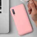 Miniatyrbild 3 av 4: Coque - Samsung - Galaxy A7 2018 - Mjuk Skydd - Repellerande - Ljusrosa