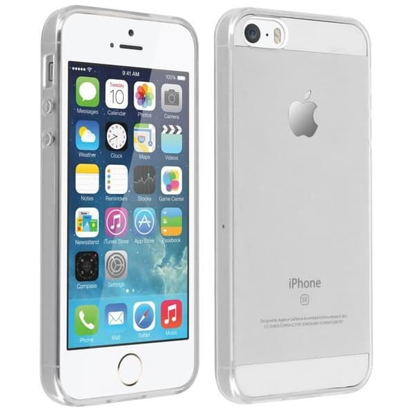 Coque - Apple - iPhone SE, 5, 5s - Silikongel - Ultrafin - Transparent