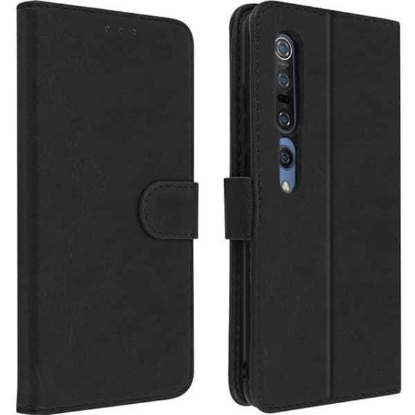 Etui - AVIZAR - Mi 10 / Mi 10 Pro - Helhetsfodral - Silikon Gel - Svart