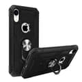Miniatyrbild 2 av 4: Coque iPhone XR - AVIZAR - Bi-material - Rigid och Mjuk - Video Stöd - Svart