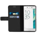Miniatyrbild 3 av 4: Fodral Plånbok - Sony - Xperia X - Svart - Ekoskinn - Stöd funktion