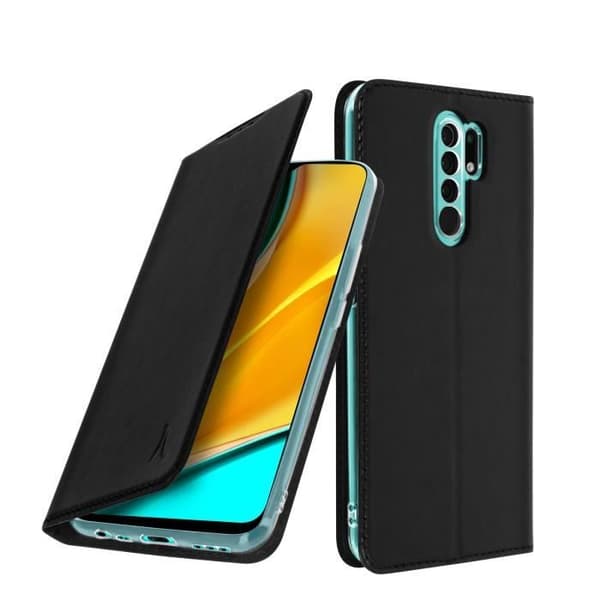 Xiaomi Redmi 9 Fodral - AKASHI - Video Support Korthållare - Svart