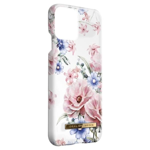 Coque iPhone 11 Pro - Ideal of Sweden - Floral Romance - Ros - Hård - Trådlös QI-laddning