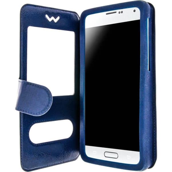 Smartphonefodral - Universell - Mörknatt - Ekoleder - Kompatibel 3,8 till 4,3 tum - Mjuk